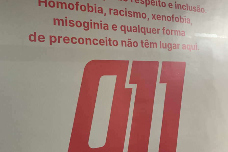 Comunicação visual para academia.